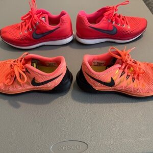 Excellent condition-Nike Running Shoe bundle-Size 7.5